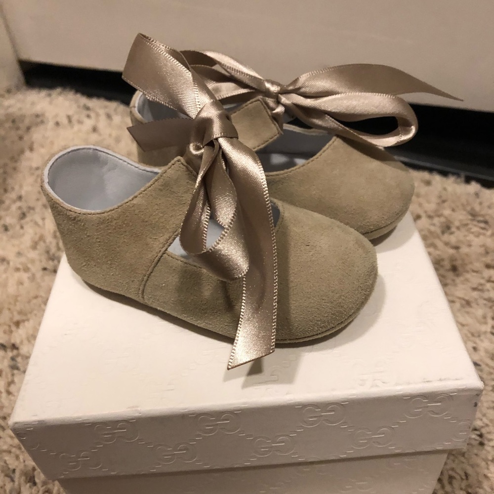 Baby Gucci Mary Jane flats BNIB size 17